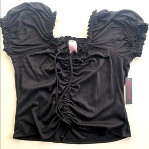 🌼5for$25🌼Juniors No Boundaries Shirt.Black. NWT. XLarge.